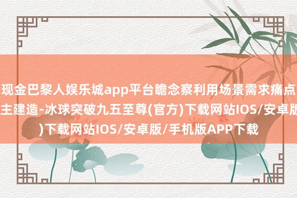 现金巴黎人娱乐城app平台瞻念察利用场景需求痛点； 2）软硬件全自主建造-冰球突破九五至尊(官方)下载网站IOS/安卓版/手机版APP下载