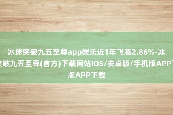 冰球突破九五至尊app娱乐近1年飞腾2.86%-冰球突破九五至尊(官方)下载网站IOS/安卓版/手机版APP下载