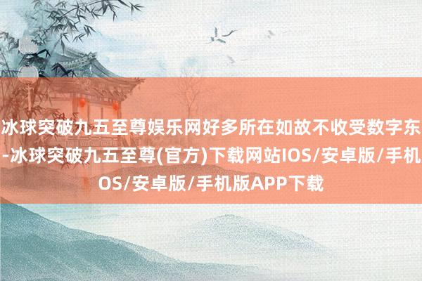 冰球突破九五至尊娱乐网好多所在如故不收受数字东说念主民币-冰球突破九五至尊(官方)下载网站IOS/安卓版/手机版APP下载